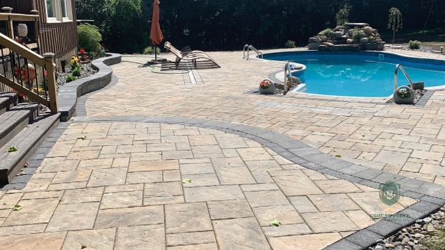 The Risks of Non-Slip Pool Decks and Why Concrete Pavers Are Best