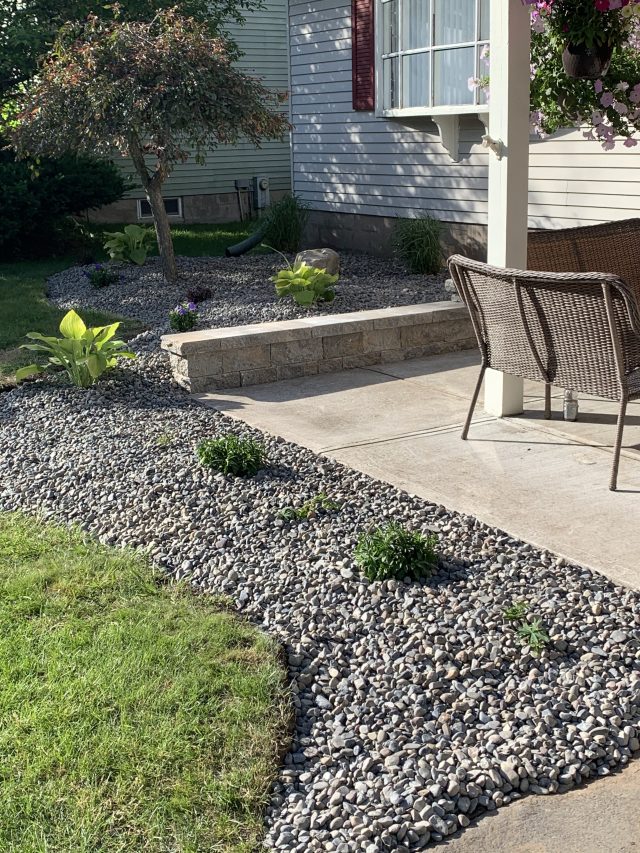 front yard hardscapes, garden walkway installation, patio transformation, outdoor concrete ideas