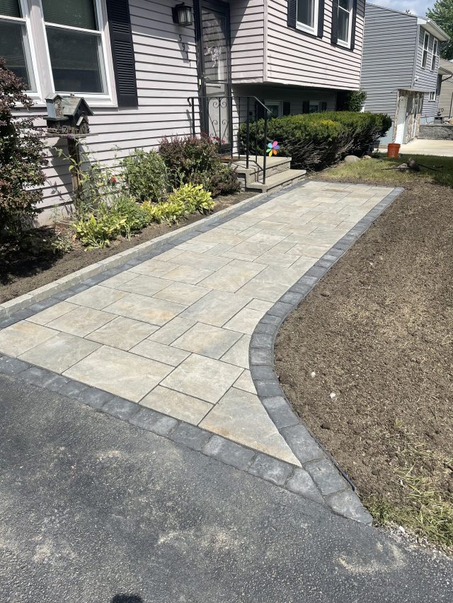 front yard landscaping, garden hardscapes, concrete outdoor patios, paver poolside areas, walkway designs