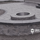 fire pits Liverpool NY, backyard fire features NY, custom outdoor fireplaces, patio fire pit Liverpool, stone fire pit builders NY, winter backyard ideas NY, hardscape fire features Liverpool, fire pit installation Liverpool NY, cozy backyard ideas Upstate NY, concrete fire pit contractors